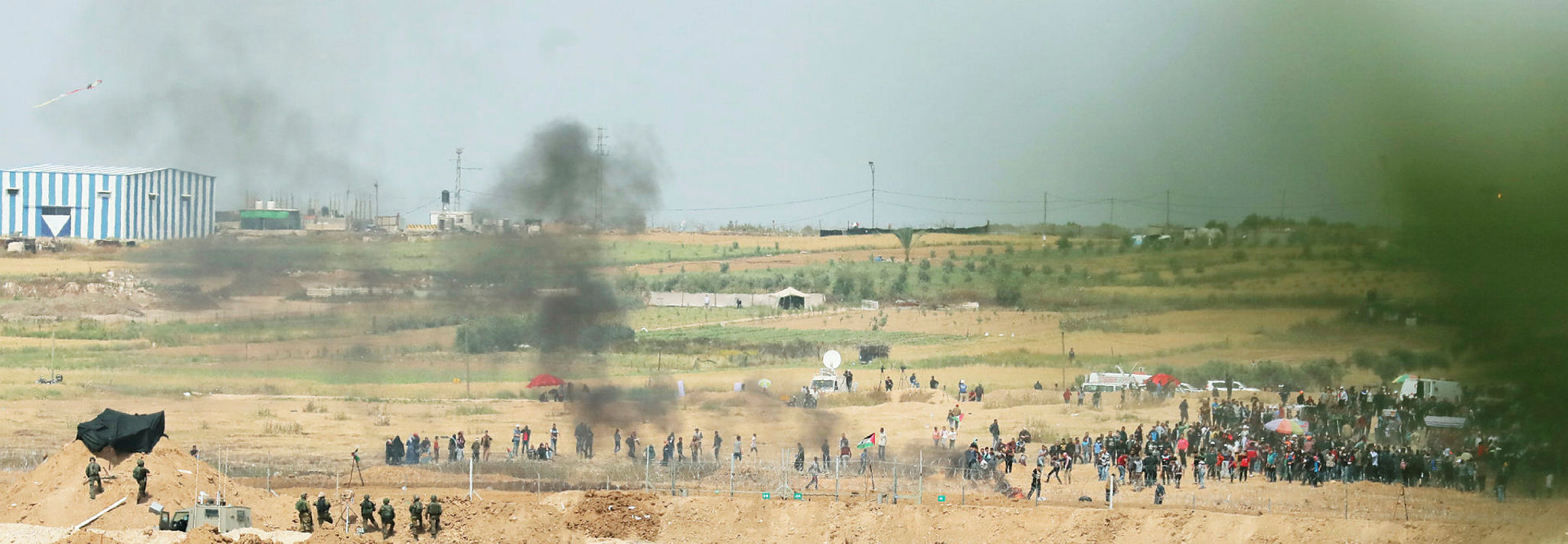 Alertness on the border of Gaza and Israel