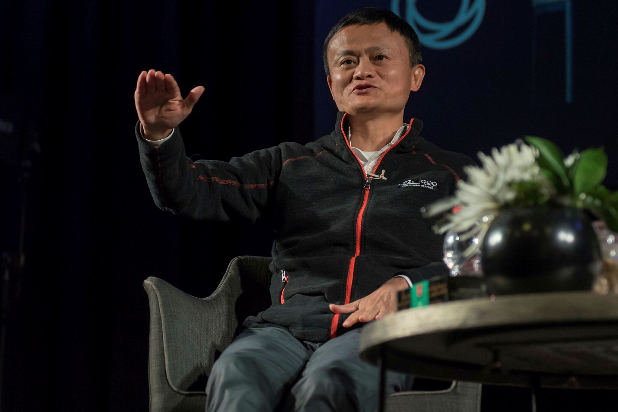 Jack Ma from Alibaba Group in Tel Aviv