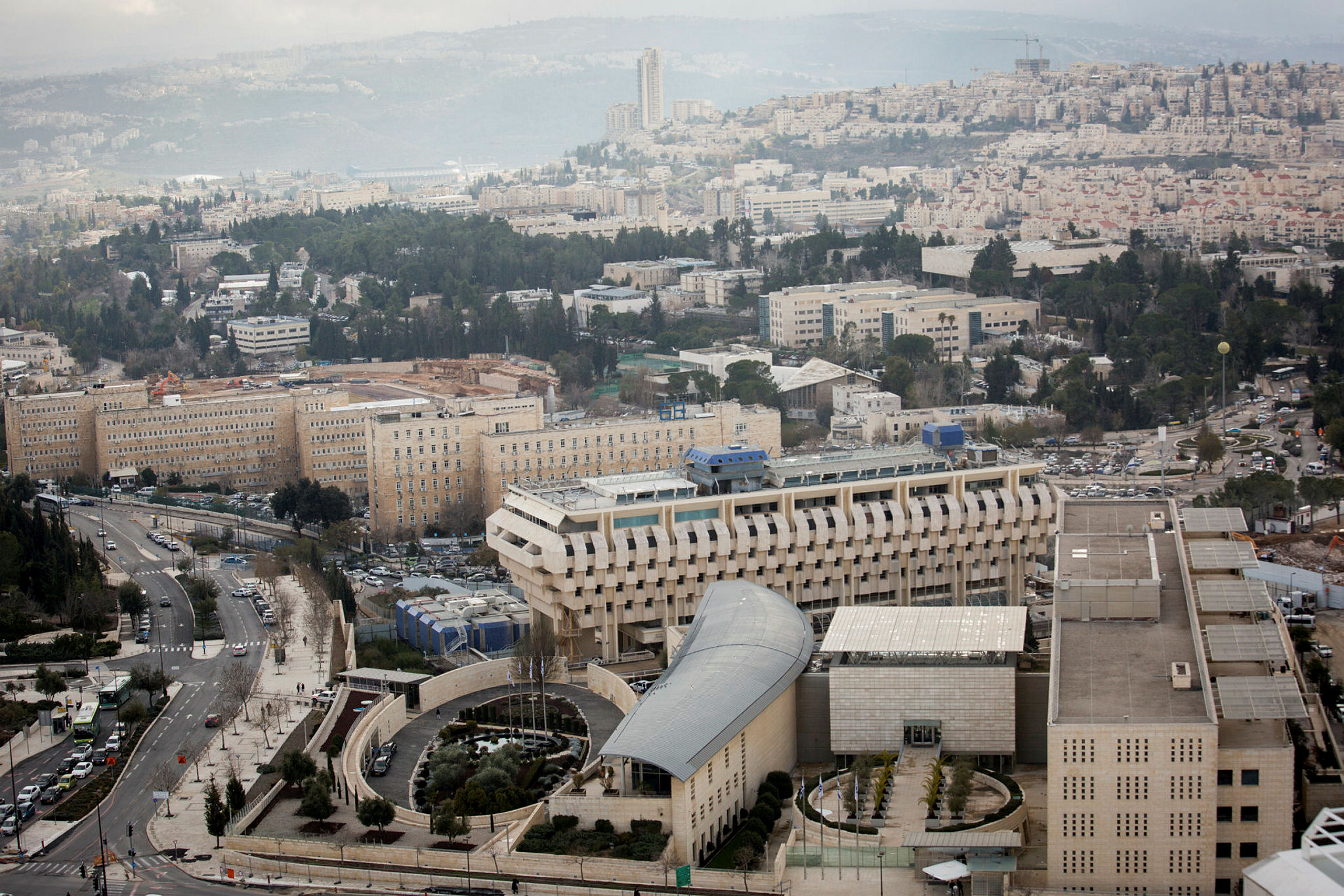 The government precinct of the State of Israel.