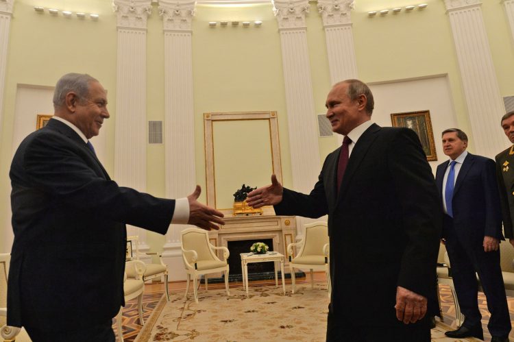 Netanyahu and Putin in Moscow