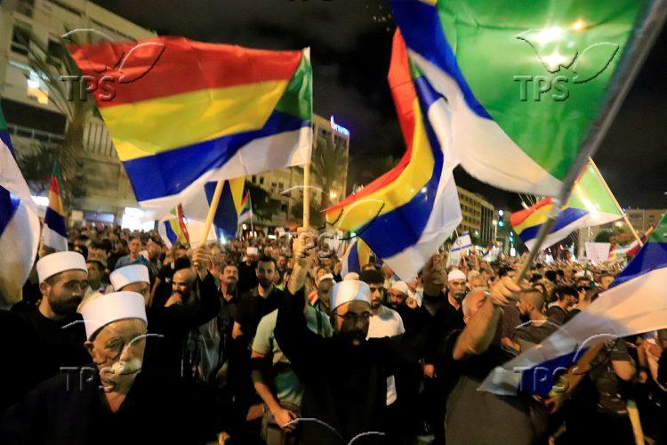 The Druze rally against nation – state law
