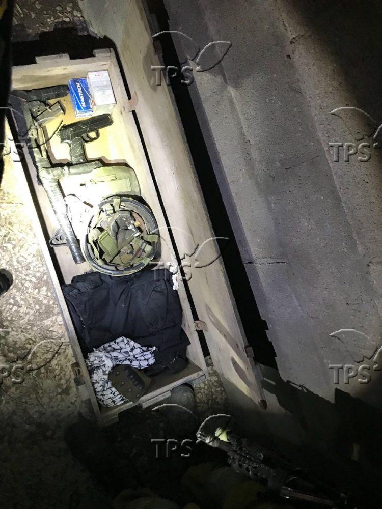IDF finds weapons in Nablus raid