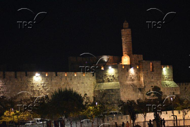 Selichot Prayers near the Western Wall in Jerusalem