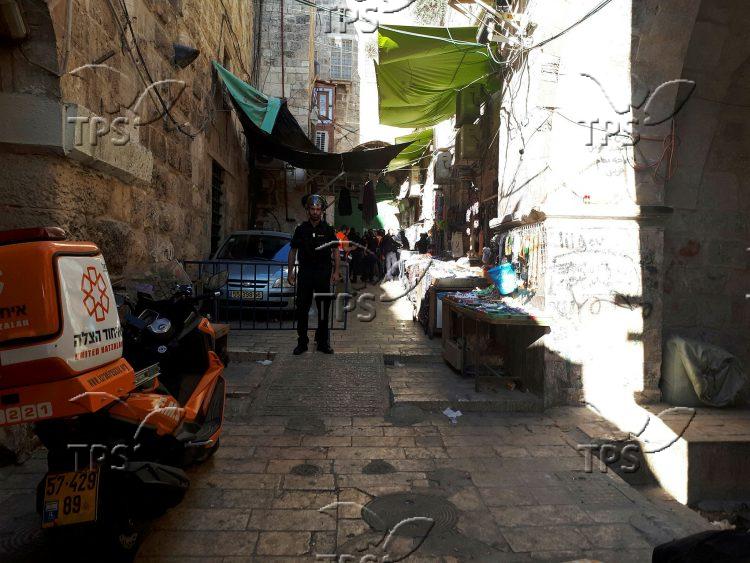 Sttabing attack in Hagai Street in the old city of Jerusalem