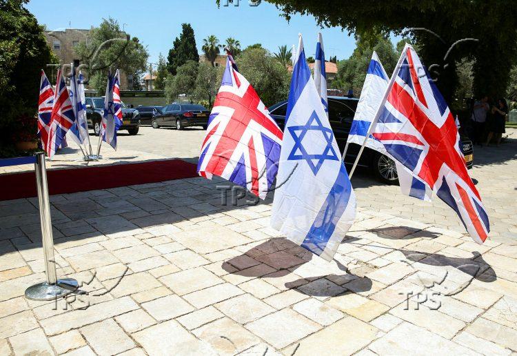 Prince William Visits the Residence of the President of Israel