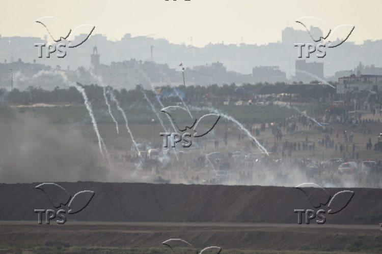Riots on Gaza border