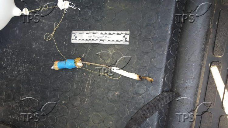 Remains of an incendiary balloon found in backyard of Jerusalem suburb
