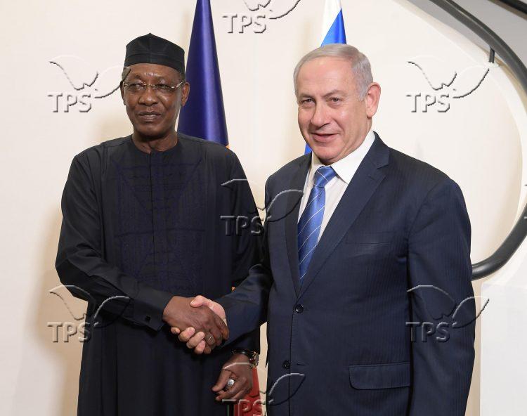 PM Netanyahu meets Chadian president