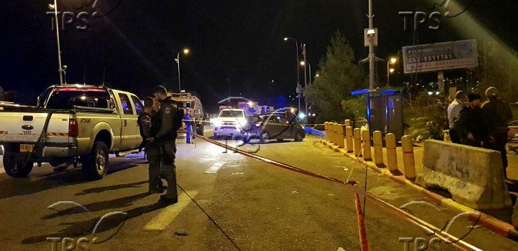 Shooting attack at Tapuach Junction near Ofra