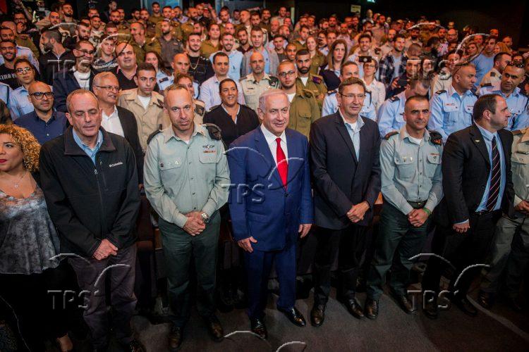New Year ceremony with Christian IDF soldiers