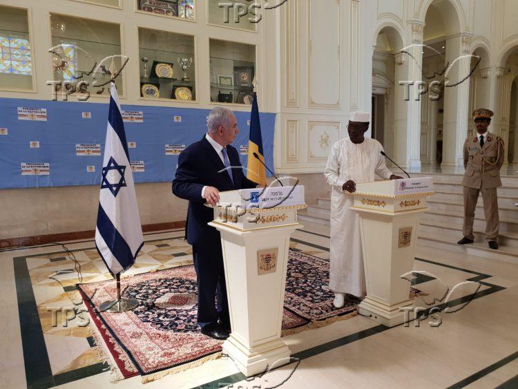 PM Netanyahu & Chad Pres. Deby announce resumption of diplomatic relations