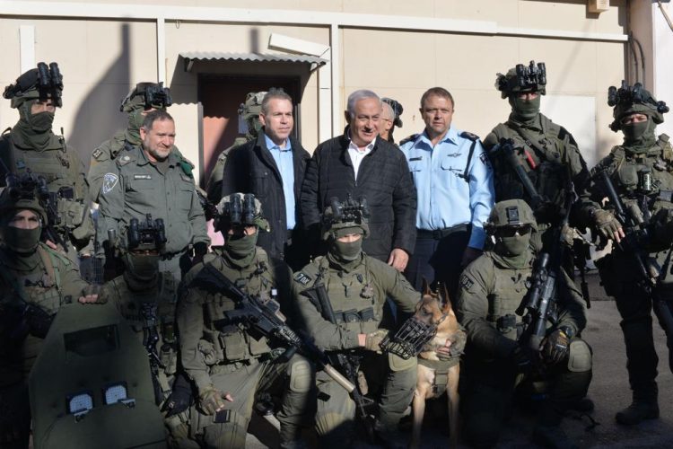 PM Netanyahu & Public Security Minister Erdan