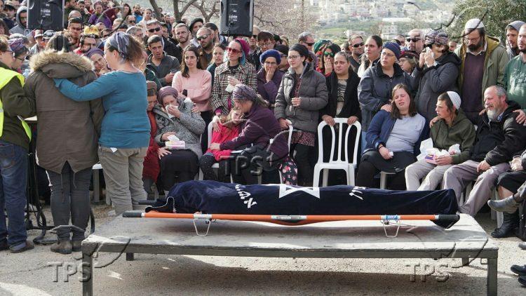 Funeral of 19 year old Ori Ansbacher
