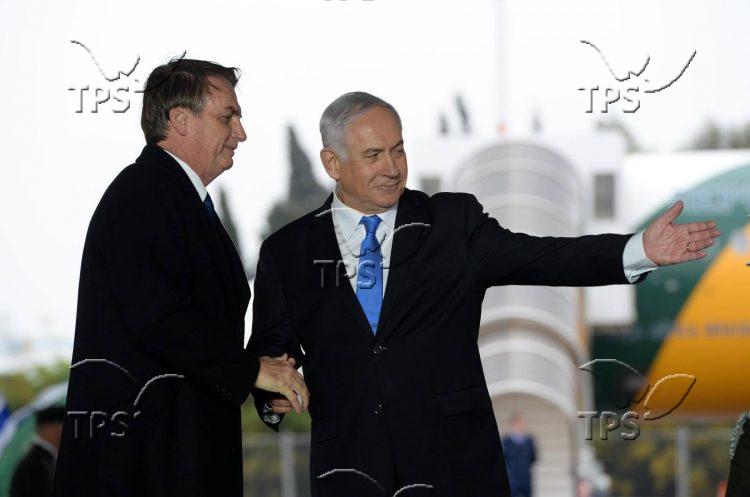 PM Netanyahu and Brazilian President Jair Bolsonaro