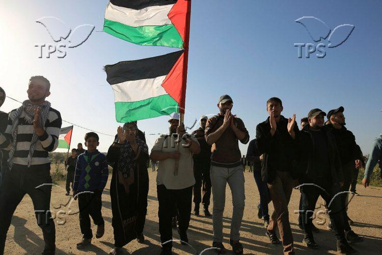 Demonstration on Israel – Gaza border