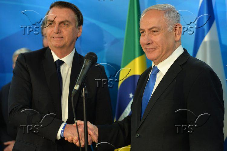 PM Netanyahu & Brazilian Pres. Bolsonaro