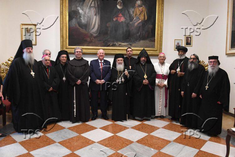 President Rivlin with Christian leaders II – 3 June 2019
