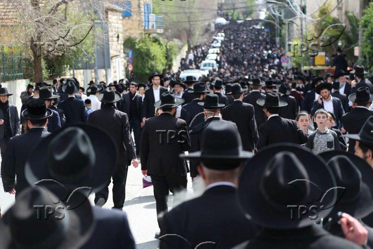 Funeral of Rabbi Shmuel Auerbach