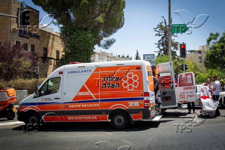 Israeli rescue vehicles
