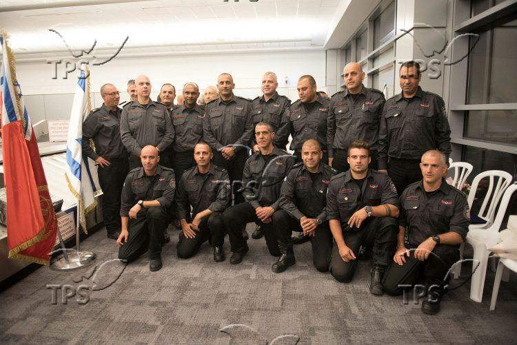 Israeli firefighters delegation returns from Brazil