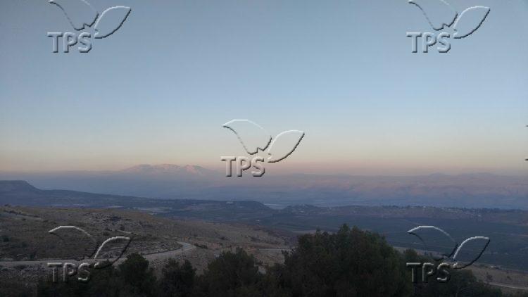 Lebanon border – view from Malkiya orchard