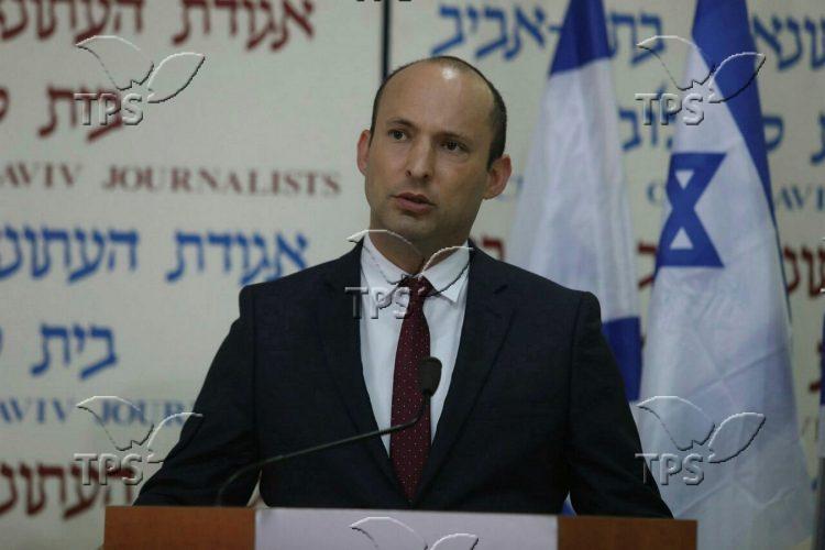 Press conference with Naftali Bennett and Ayelet Shaked