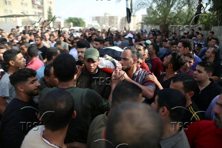 Funerals in Gaza Strip