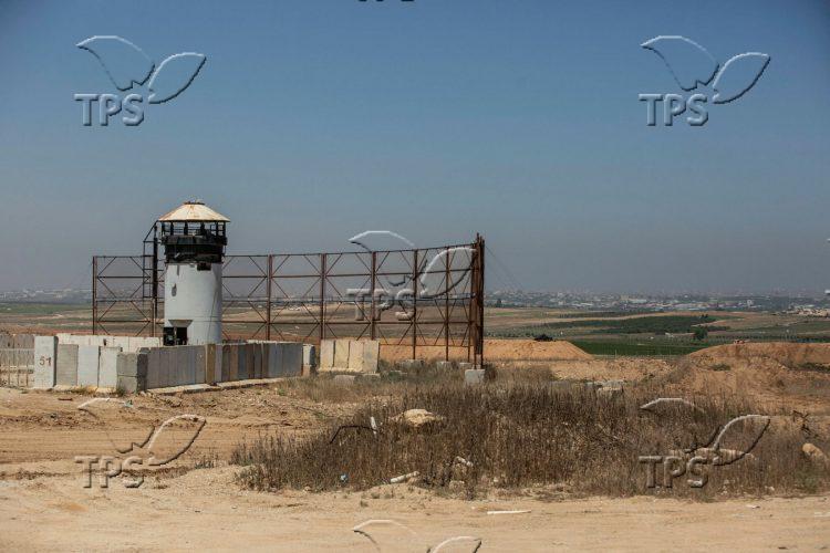 An IDF outpost at Gaza Envelope
