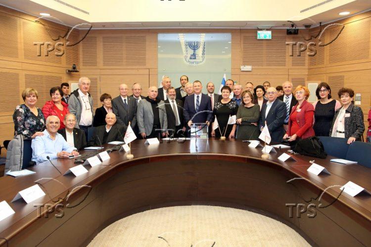 Yad Sarah Volunteers Receive a Token of Gratitude for Their Contribution to Society at the Knesset