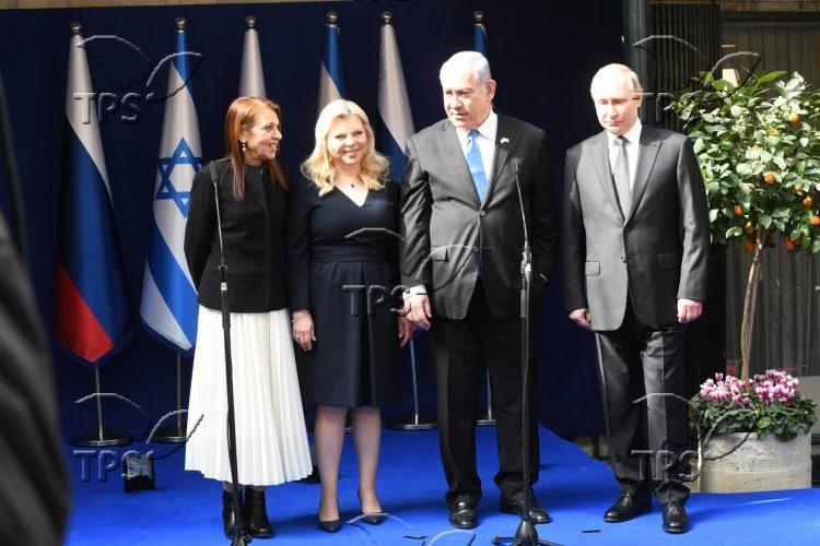 At the Prime Minister’s Residence in Jerusalem