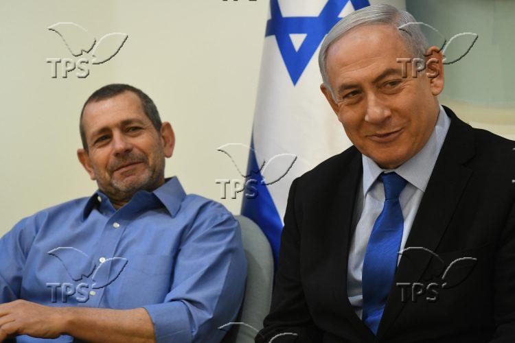 PM Netanyahu and ISA Director Nadav Argaman