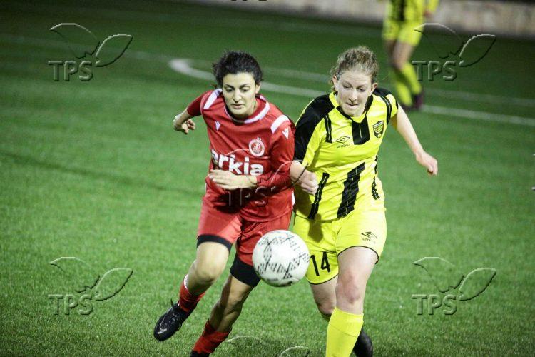 Women soccer game betwwen Beitar Jerusalem and Hapoel Tel Aviv