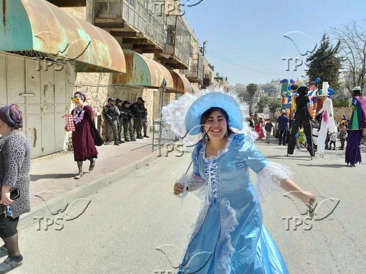 2020 Purim in Hebron