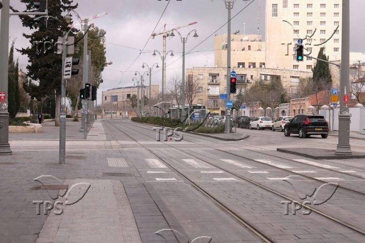Empty Jerusalem’s streets amid Coronavirus outbreak