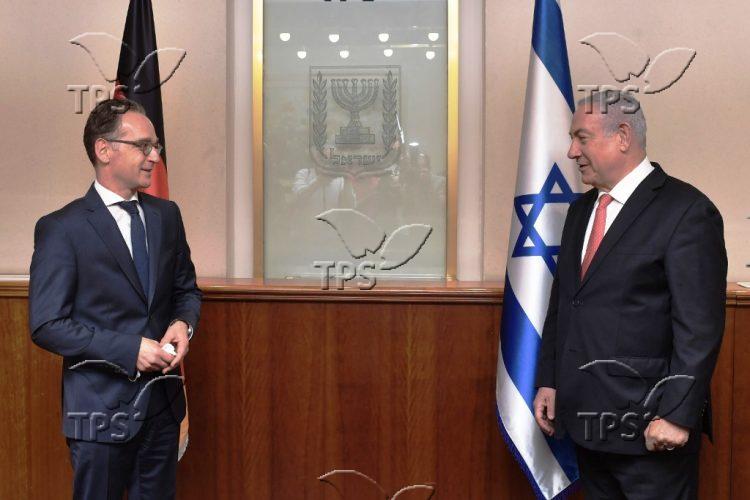 PM Netanyahu & German FM Maas