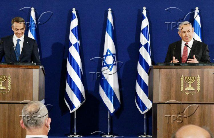 PM Netanyahu & Greek PM Mitsotakis
