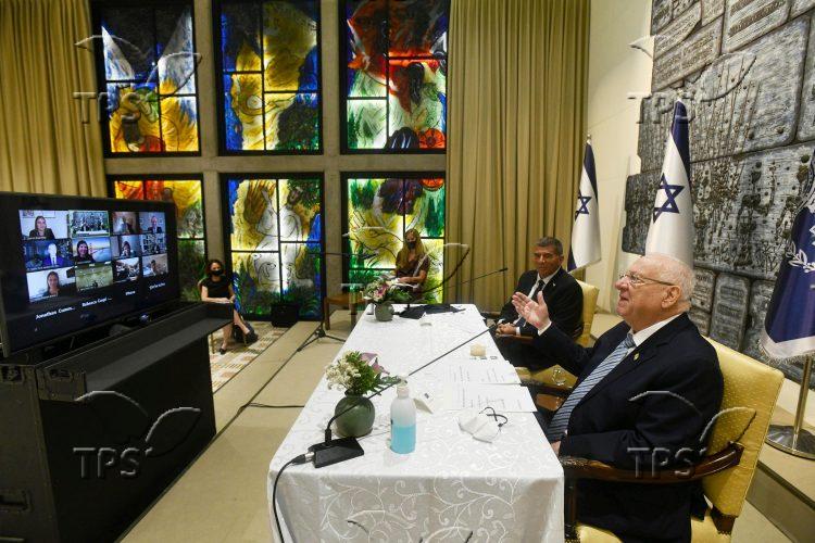 President Rivlin with American Jewish leaders – 10 June 2020