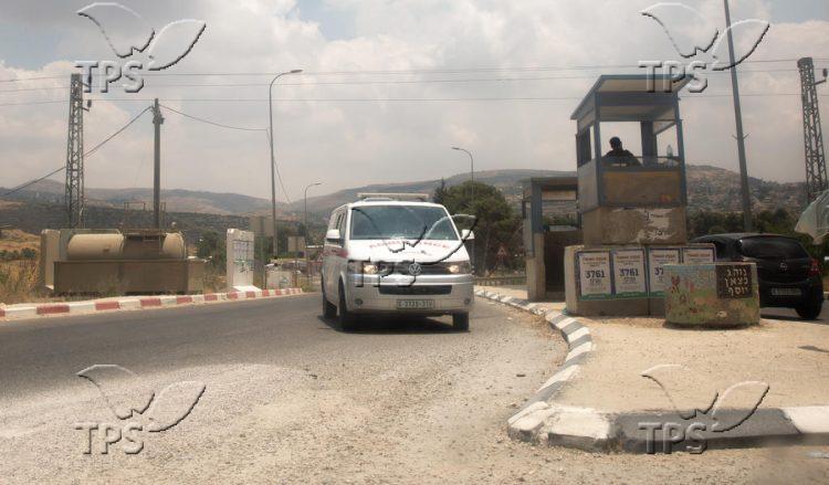 Huwwara checkpoint in Judea and Samaria