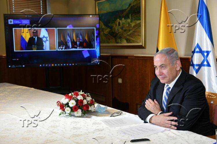 Pm Netanyahu & Colombian Pres. Duque