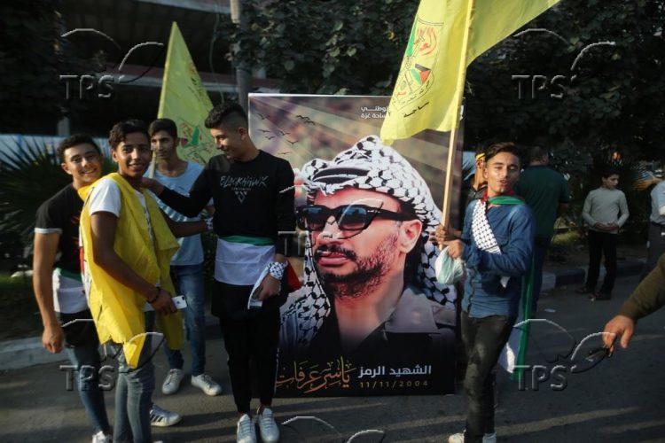 Rally marking 15 years since Yasser Arafat’s death