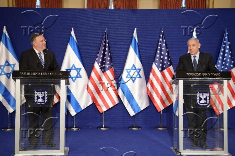 PM Netanyahu & US Secretary of State Pompeo