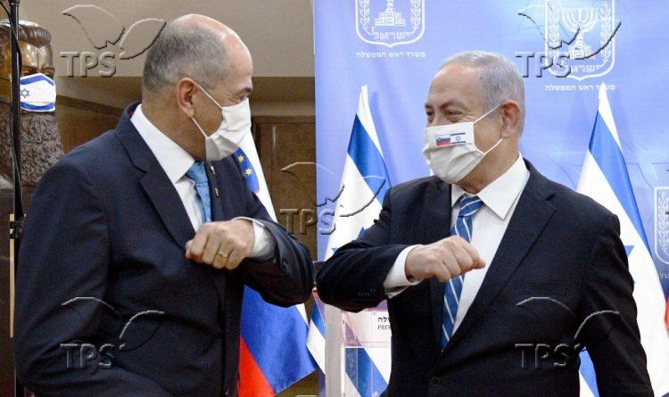 PM Netanyahu Meets with Slovenian Prime Minister Janez Jansa