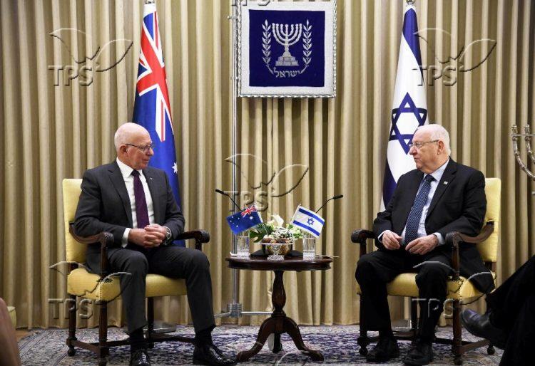 President Rivlin spoke with Governor-General David Hurley of Australia following the court decision regarding Malka Leifer
