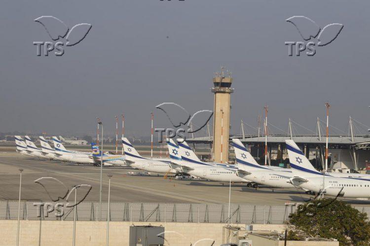 Ben Gurion Airport amid the 3rd COVID-19 lockdown