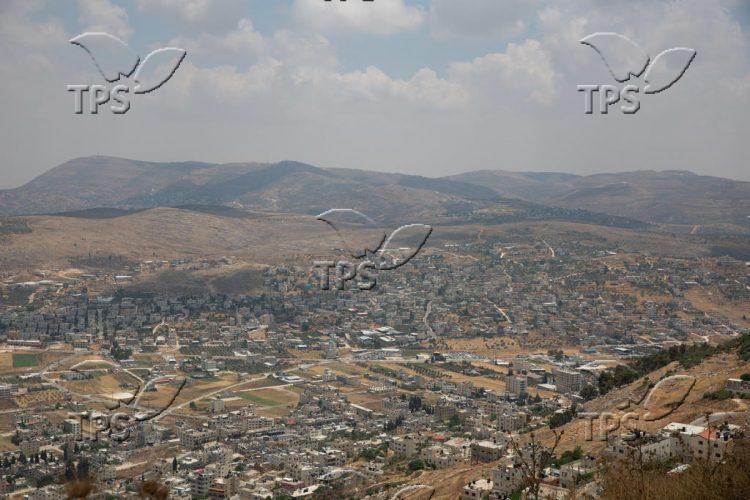 The Arab city of Nablus