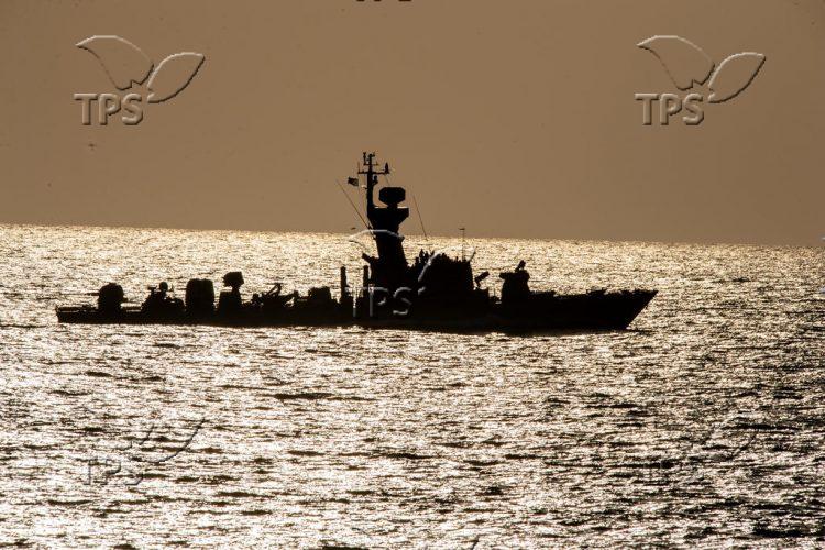 Israeli navy Dvora patrol boat in northern Israel