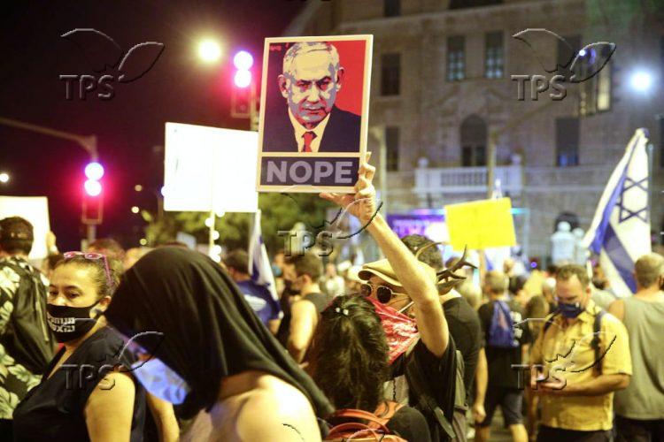 Protest against Prime Minister Benjamin Netanyahu–