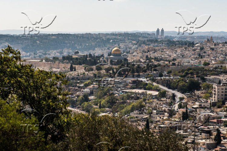 A view on the city of Jerusalem