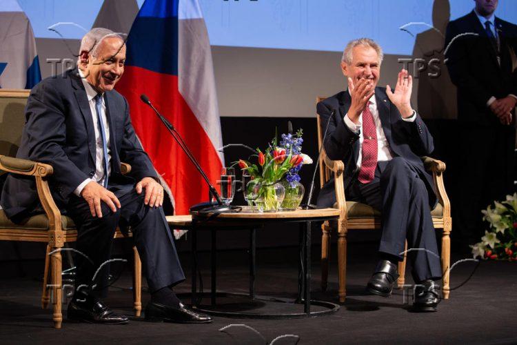 President of the Czech Republic Milos Zeman in Israel