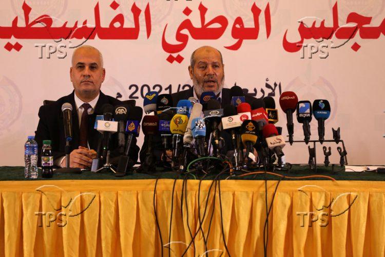 Hamas’ press conference in Gaza